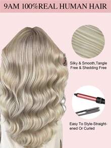 7pcs 95g TP18/613# Dirty Blonde & Bleach Blonde Full Head Lace PU Double Weft Clip Ins Real Human Hair Extensions, HQ Remy Human Hair Seamless PU Clip Ins Extensions For Women Halloween Costumes Winter Christmas Halloween Costumes Autumn Outfits Women Fall Outfits - S18/613 - View 8