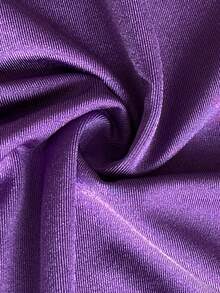 Maweii Đầm maxi dài 3D họa tiết hoa lấp lánh dành cho nữ cỡ lớn, đầm dạ hội cao cấp thanh lịch, thích hợp cho mùa xuân/hè. - Màu tím - Xem 7