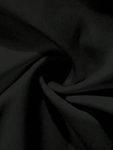 Rovax 女士休闲字母爱心印花卫衣，秋季款 - 黑色 - 查看 5