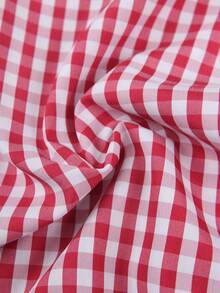 GlowEve Quần ống rộng kẻ caro thoải mái, thích hợp cho kỳ nghỉ và mặc hàng ngày. - Nhiều màu - Xem 3