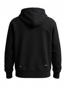 Nike Nocta Men's Hoodie Black - Black/Black/White - View 2