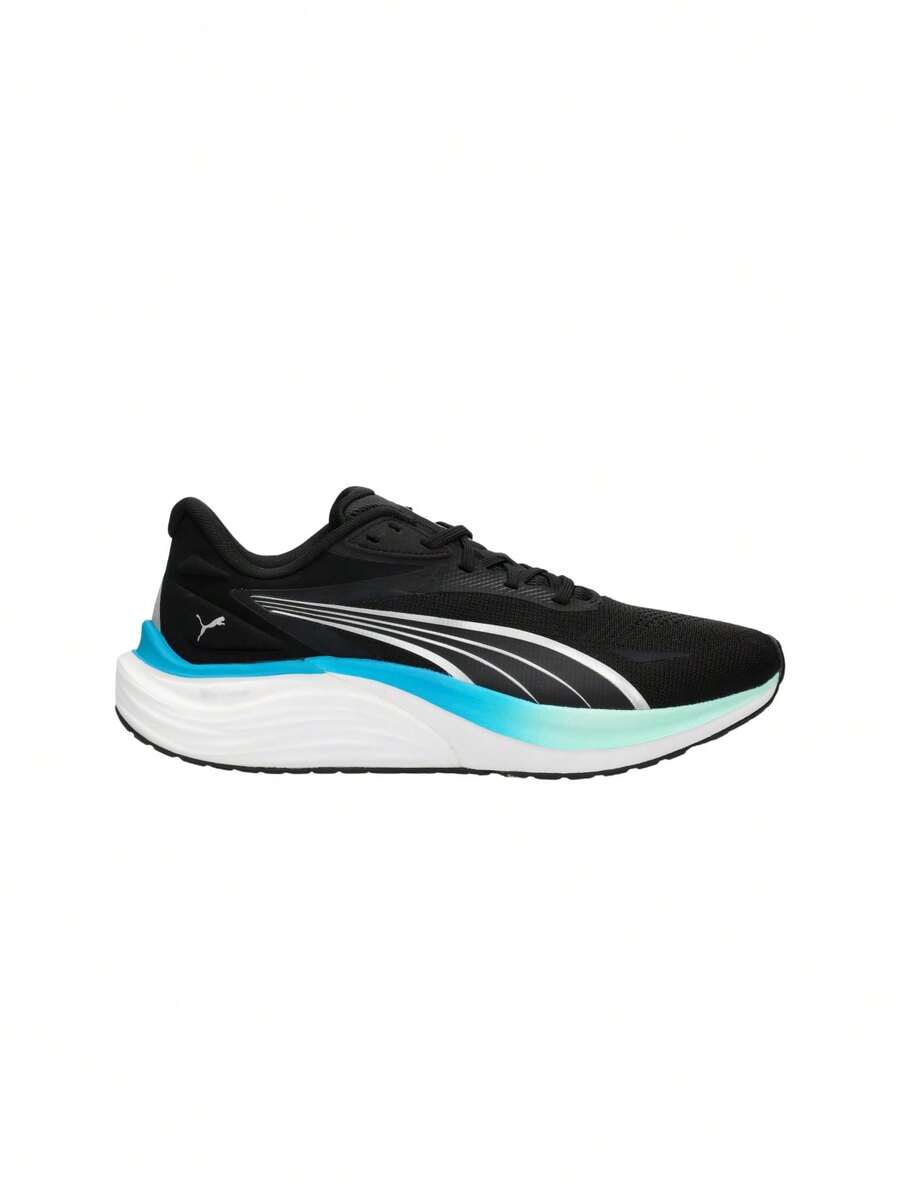 Puma Electrify Nitro 4 Men's Sneakers Black / Mint / Blue / Speed Blue 310789 - PUMA 黑-薄荷綠-速度藍 - 查看 1