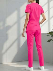 HYGEA MEDICAL UNIFORMS HYGEA HANNIA 防漏外科睡衣 - Fucsia - 查看 2