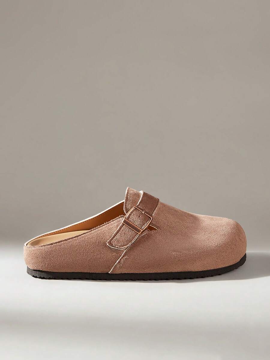 Solecia Women's Casual Versatile Commute Simple Daily Slip-On Flats - Brown - View 1