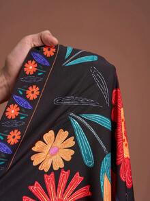 Veslaya 2026 早春新款大码女装，适合音乐节、复活节、西部风情、游牧风、生日派对、毕业典礼、学校、学生、日常穿着、百搭基础款、休闲、度假、邮轮旅行、海滩、日光浴、爆款、街头风、婚礼宾客波西米亚风、通勤、早午餐、机场、派对、假日郊游、优雅晚宴、舞会、通勤、休闲、高端优雅无袖A字印花连衣裙 - 彩色 - 查看 10