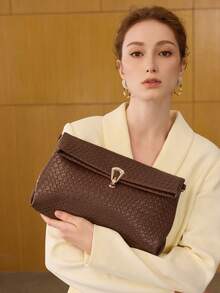 MOTF PREMIUM LADIES' HANDBAG - Coffee Brown - View 1
