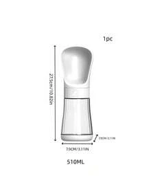 1件装狗狗饮水瓶户外喂水杯便携式狗狗饮水瓶和碗分配器