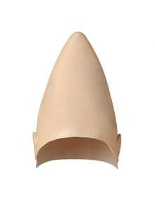 1PC Funny Alien Cone Head Hat PU Leather Lightweight Comfortable Novelty Party Prop For Halloween Costume Cosplay Theme Events