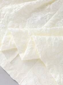 Chiquease Women's Elegant Commuter Cinched Waist Single-Breasted Long Sleeve Blazer - Apricot - View 6