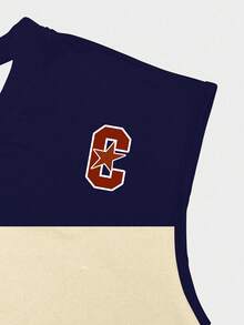 Manfinity Dauomo 男士街头时尚休闲印花背心 - 彩色 - 查看 4