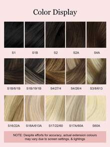 7PCS Straight Clip In Hair Extensions 100% Real Human Hair 14-24 Inch 115G Double Weft Invisible Clip Hair Extensions Remy Natural Human Hair For Women Girls Daily Use - S18A/613A - View 10