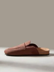 Solecia Women Casual Versatile Commute Simple Daily Slip-On Flats - Coffee Brown - View 4