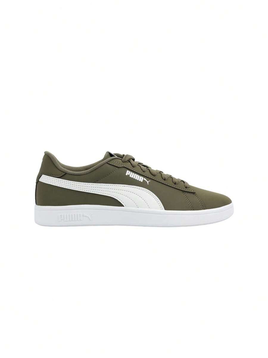 Puma Smash 3.0 Buck Men's Trainers Green 392336 - Green White - 查看 1
