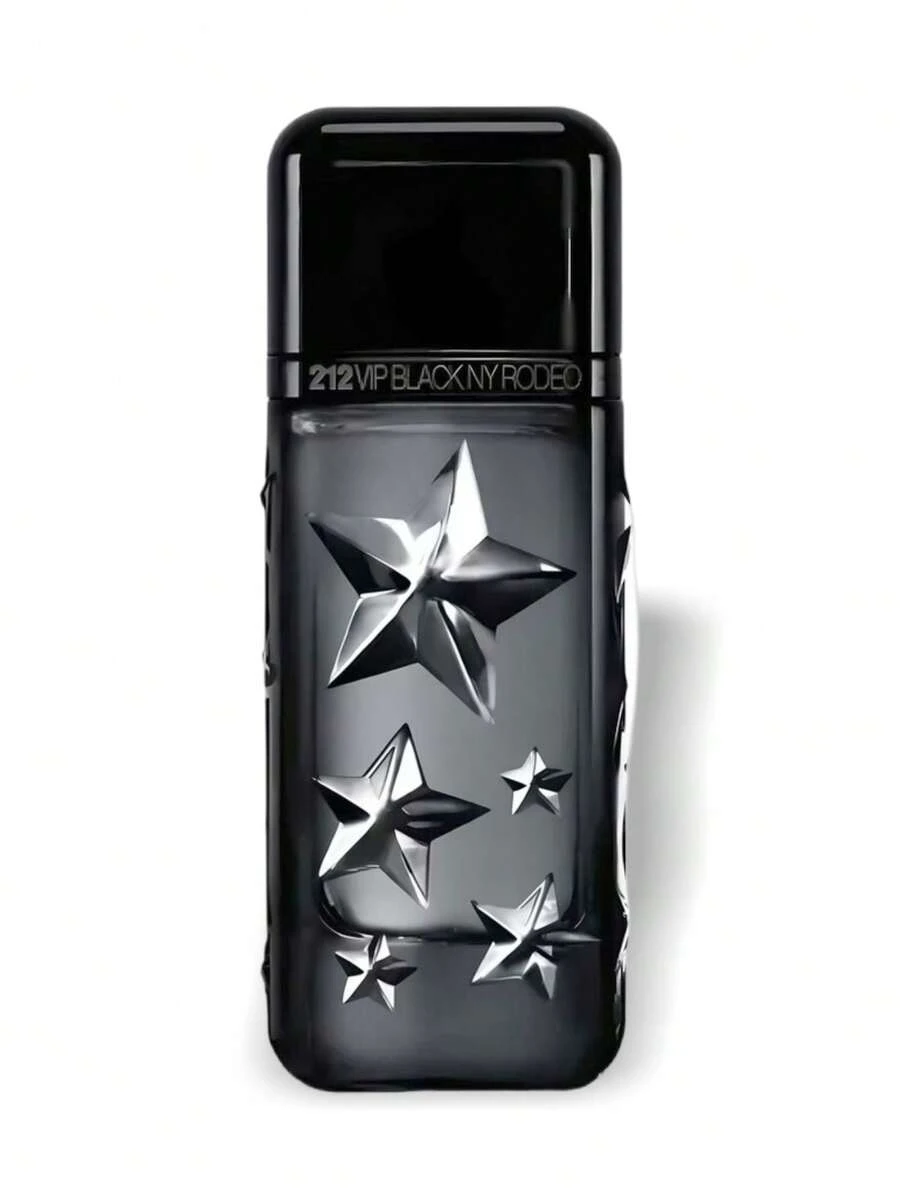 Carolina Herrera 212 VIP Black NY Rodeo 男士限量版淡香精喷雾 3.4盎司/100毫升 - 212 VIP 黑紐約牛仔競技 EDP - 查看 1