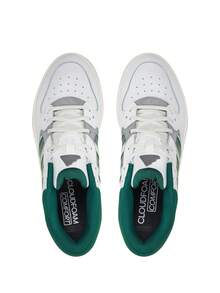 Court 24 Men's Shoes Cloud White / Collegiate Green / Beige ID1251 - Black and White - View 3