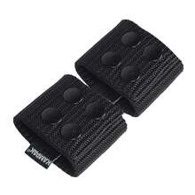 Par de Broches Presillas Kampak Para Fornitura Color Negro - DOBLE - Ver 1