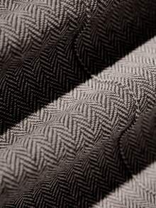 Aveloria Modichic Women's Casual Herringbone Tapered Pants, Suitable For Commuting In Autumn - Grey - View 7