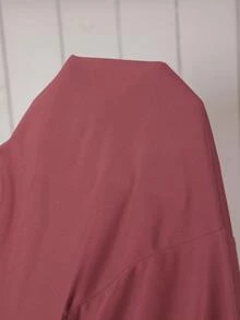 SHEIN Doze Lane Conjunto de pijama de manga larga con estampado floral para mujer, informal - Multicolor - Ver 7