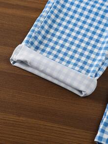 SHEIN Explorewe 3件套女童休闲条纹宽松直筒裤，适合4-7岁儿童，居家休闲、户外散步、春秋季穿着舒适。 - 彩色 - 查看 6