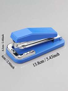 1 chiếc dập ghim đa năng chịu lực cao, có thể xoay, chịu được độ dày xếp chồng lên nhau đến 3,74 inch, kèm 500 ghim bấm, thích hợp sử dụng cho văn phòng, nhà cửa, học sinh, chuẩn bị năm học mới, đồ dùng học tập. - Nhiều màu - Xem 10