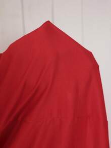 SHEIN Doze Lane Contrast Plaid Open Front Long Sleeve & Pants Women Pajama Set - Red - View 5