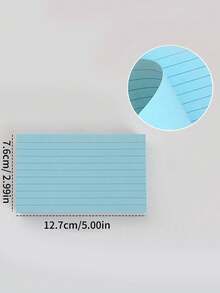 Index Card 3x5 Horizontal Grid 50 Packs White Lined Note Cards 3x5 Flashcards For Learning, Note Taking, And To-Do Lists - White - View 7