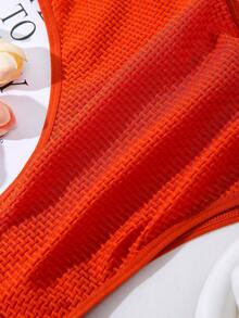 DesireSculpt 5pcs/Pack Women's Everyday High Elasticity Comfortable Briefs - Multicolor - View 4