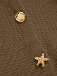 Franclia 女士时尚长袖套头针织连衣裙，百搭优雅，适合春秋季节