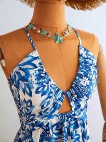 Travachic Women's Beach Vacation Casual Printed Dress - Multicolor - View 4