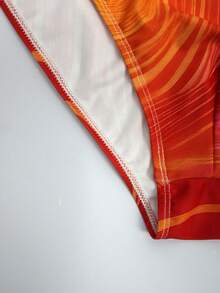 Horizaway 夏季男士扎染印花三角泳裤，沙滩/度假装，男士性感泳装，男士泳衣，男士泳装，男士沙滩装 - 彩色 - 查看 5