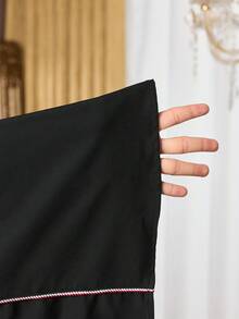 Al Najma Women's Turkish Maxi Dress & Arabic Traditional Abaya - Black - View 8