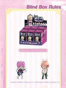 POKOJA LAND 不可思议的MISYA Mixia偶像乐队系列盲盒，超级可爱，设计成各种不同的角色和服装。可以作为节日生日礼物送给好朋友，也可以作为桌面摆件，同时也是动漫收藏家的绝佳收藏品。 - 彩色 - 查看 14