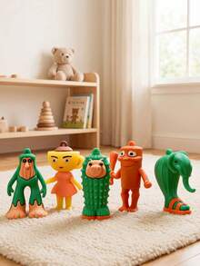 POKOJA LAND - BESTSELLERS Shanhaijing 24 Random Hand-Made Cartoon Character Blind Box Set-PVC Backpack Buckle Pendant, Shanhaijing Surprise Box, Very Suitable For Easter, Mother's Day, Halloween, Christmas Gifts, Friends And Family Holiday Gift Set | Cartoon Character Pendant | PVC Hand-Made Set