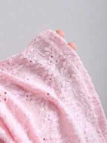 Sweetra Women's Sweet Jacquard Texture Hollow-Out Sexy Off-Shoulder Casual Fitted Dress, Spring/Summer