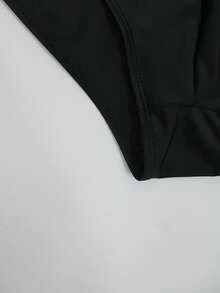 Manfinity Swimmode 男士撞色抽绳腰夏季时尚泳裤