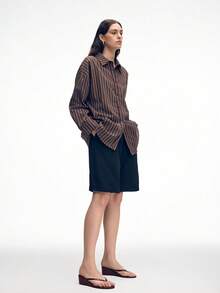 Mnmlis 漂亮的酒红色鳄鱼皮高跟女式凉鞋，带趾夹，5厘米坡跟，适合节日和情人节穿着。 - 鱷魚皮酒紅色 - 查看 9