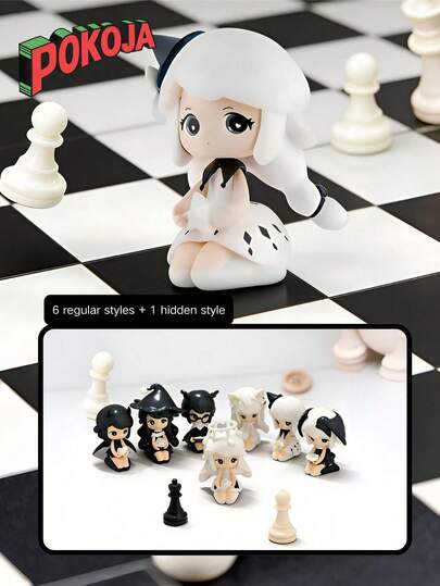 POKOJA LAND - SELECTS Little Fragrance Style: Little Witch Tea Party Series Blind Box The First Choice For Holiday Birthday Gifts That Can Be Given To Good Friends By Cartoon Characters, Desktop Decorations, And Also Good Things For Cartoon Collectors. Spring To Summer