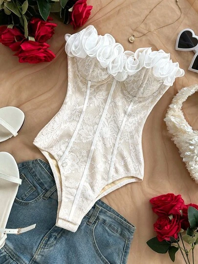 Soleia Áo liền thân ống xếp ly cho nữ, thích hợp cho tiệc tùng, kỳ nghỉ, hẹn hò, trà chiều, du lịch, lễ hội âm nhạc, bãi biển, trang phục mùa hè, phong cách boho, nghỉ mát, chất liệu móc len, vải lanh.