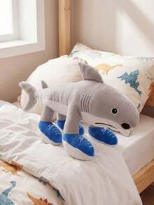 POKOJA LAND - BESTSELLERS Italian Brainrot Plush,12" Tralalero Tralala Toy Gift,Cute Stuffed Figure Doll For Kids And Adults Brush Spring To Summer - Multicolor - View 6