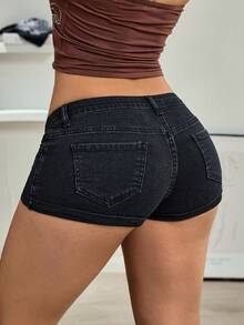Jeanoix High Street Denim Shorts