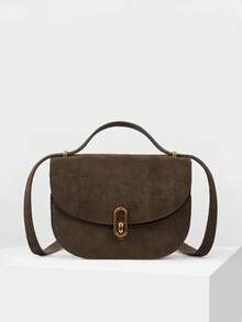 MOTF PREMIUM WOMEN'S COMMUTE SIMPLE FASHION FLAP BAG - Green - View 2