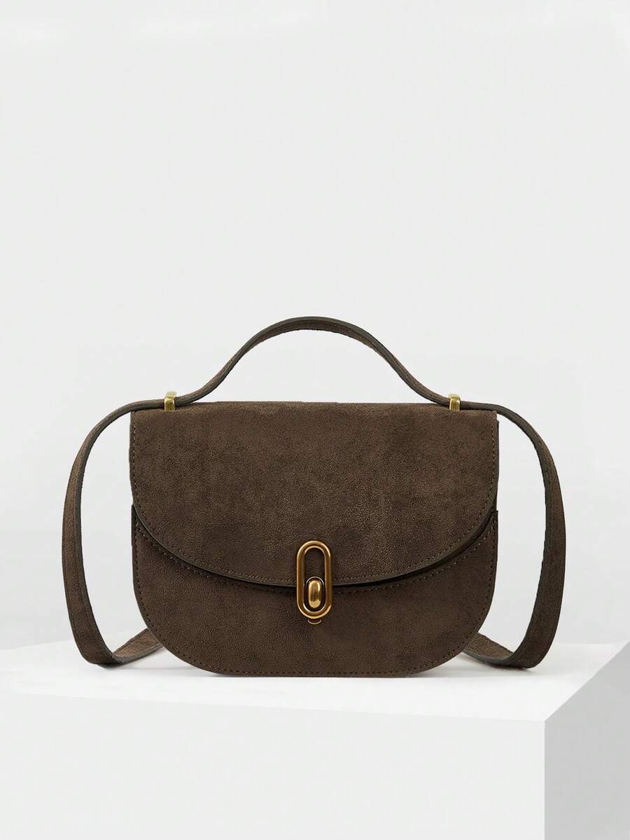 MOTF PREMIUM WOMEN'S COMMUTE SIMPLE FASHION FLAP BAG - Green - View 2