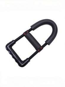1 st justerbar armblaster underarmstränare för muskelbyggande styrketräning biceps träning hemmagymutrustning hållbar träningsutrustning - Svart - Visa 4