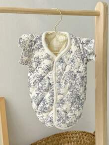 Ink Style Wing Sleeve Pet Padded Coat, Warm & Soft For Small Dogs & Cats In Autumn/Winter - Multicolor - View 12