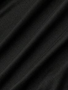 SHEIN MOD 4件套女士褶皱休闲方领长袖T恤套装，保暖衣物，秋季，外出上衣，假日，新年 - 彩色 - 查看 3