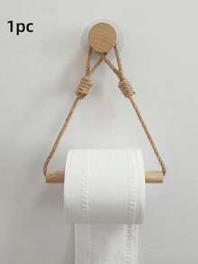 1/2 件装饰性悬挂式卫生纸巾架 - 节省空间的浴室纸巾分配器，可轻松更换卷纸 - 适合现代家庭的时尚浴室配件 - 彩色 - 查看 10