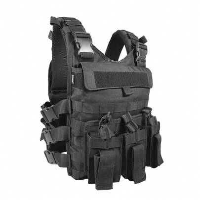 Chaleco táctico organizador multiusos para actividades al aire libre Kampak CH3C liberación rápida