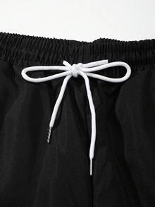 Manfinity Swimmode Bộ đồ đi biển mùa hè dành cho nam giới cỡ lớn, gồm áo sơ mi ngắn tay cài cúc phía trước in họa tiết hoa và quần short. - Nhiều màu - Xem 7