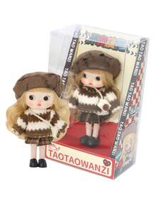 Kawaii Dolls & Action Figures - Movable Joints, Changeable Outfits, Accessories. Perfect Cute Gifts For Friends, Japanese Korean Style Collectibles - Multicolor - View 12