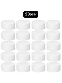 用于婚礼装饰、插花和节日工艺品的泡沫圆柱体 - 多功能道具，可用于背景、节日中心和花束 - 圓形白色泡沫 - 查看 11